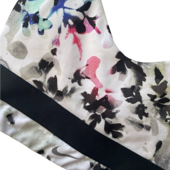 Nike Dri-FIT Floral Abstract Sports Bra LIKE NEW - Picture 3 of 4